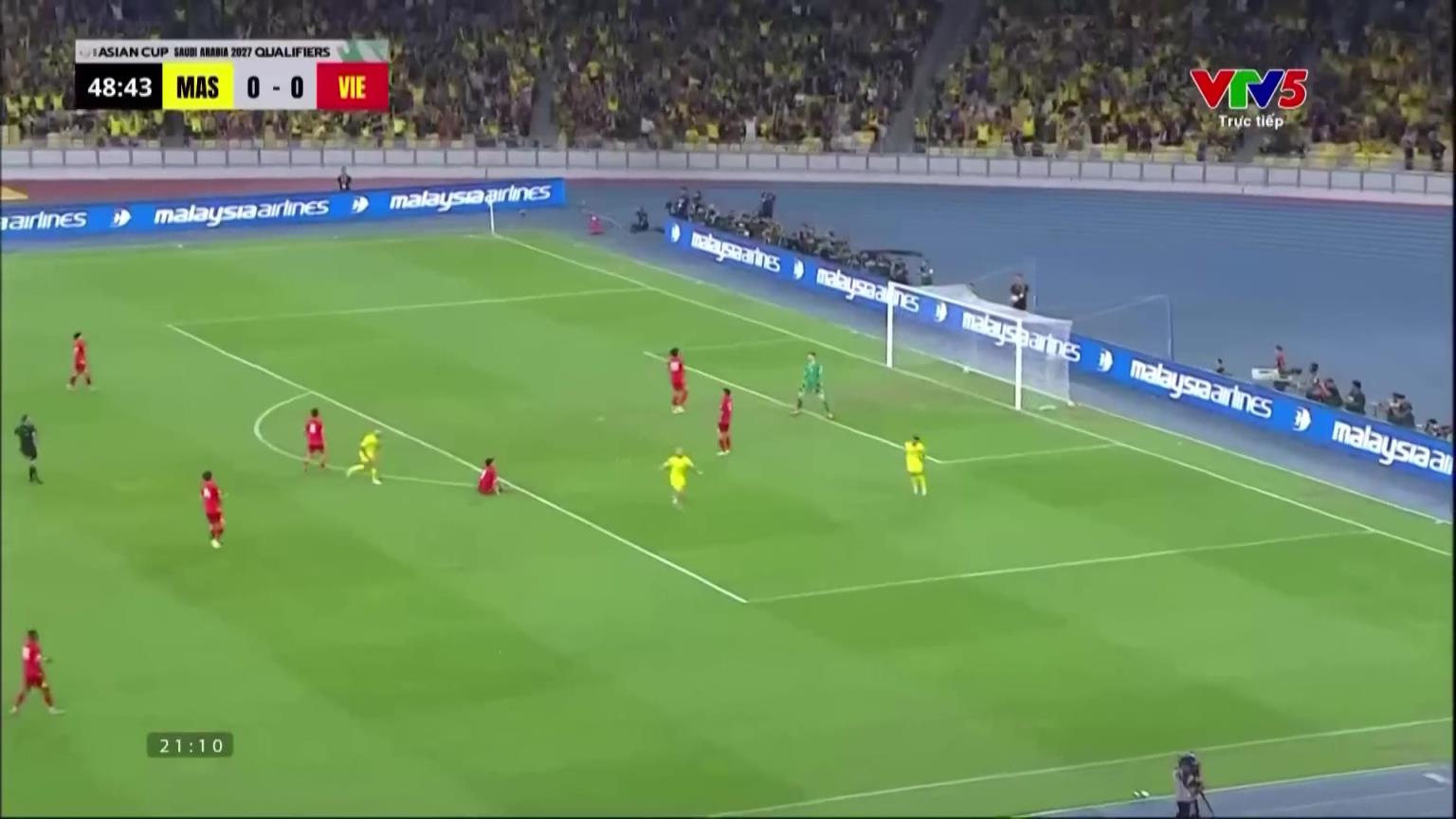 国足打得过吗❓️马来西亚4-0越南进球集锦，东南亚都变强了
