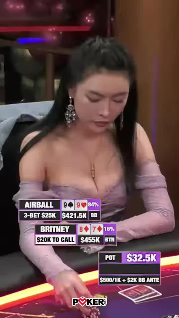 近來和巴特勒很密切的ALL IN姐，在牌桌上霸氣側(cè)漏