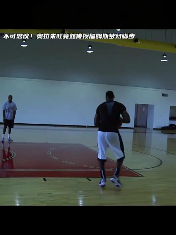 所以学会了吗？当年老詹向大梦学习梦幻脚步