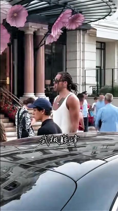 簡直太帥了～在摩納哥遇到阿隆戈登～