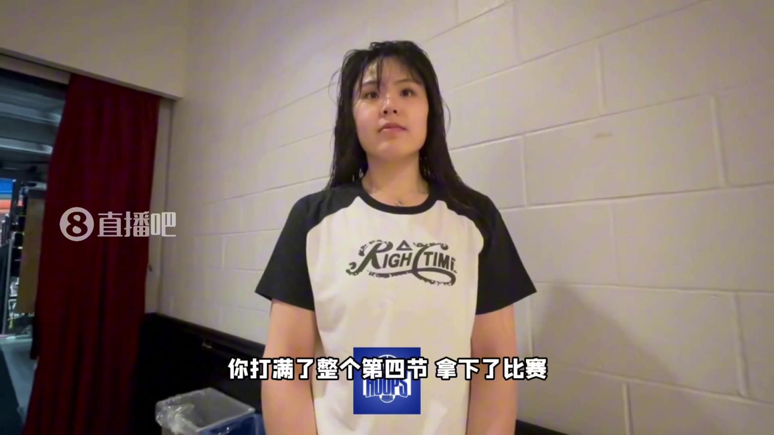 11+9准两双！李月汝谈连胜：上半场有点紧张但教练给让我做好