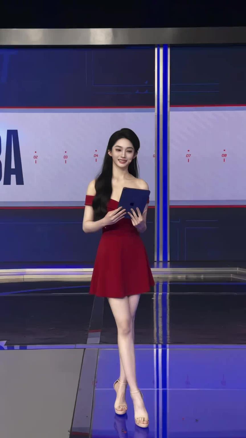 美女主播婧雯：恭喜雷霆！掌聲同樣送給步行者！