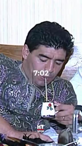 質(zhì)樸的球王！記錄馬拉多納從早餐到午餐的上午生活！