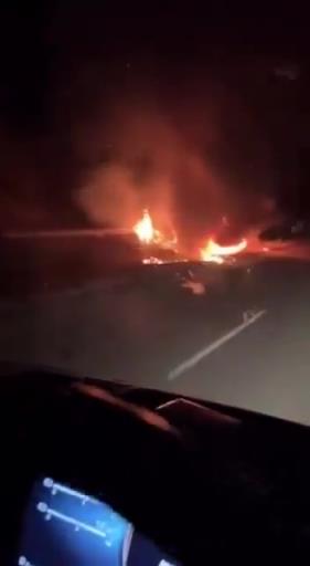 蘭博基尼猛烈起火！阿斯報報道：目擊者車載拍到若塔車禍現(xiàn)場畫面