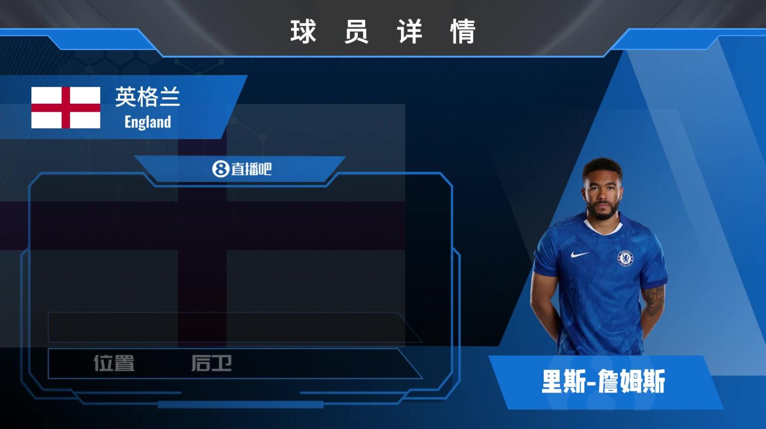 里斯詹姆斯球員集錦：身體素質(zhì)強大 腳頭過硬的中后場球員