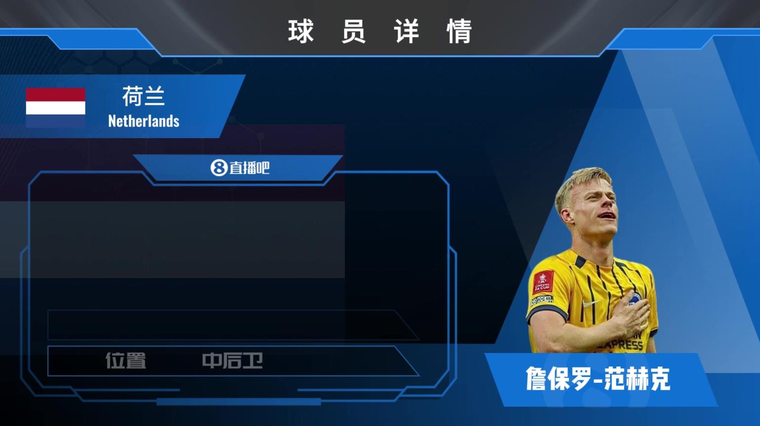 范赫克球員集錦：防守位置靈活 決策冷靜的中衛(wèi)