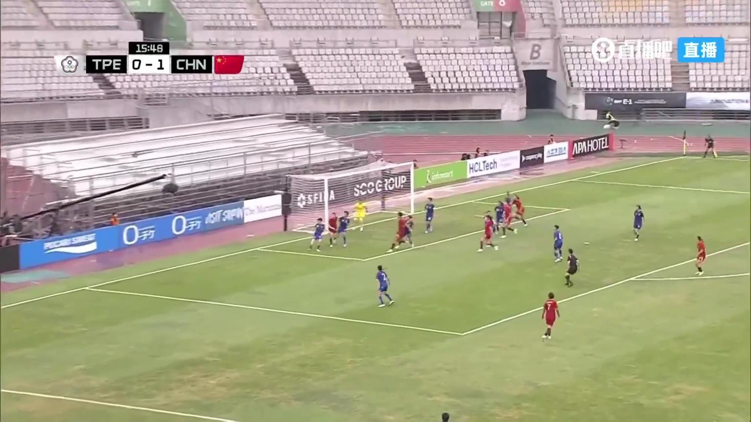 2-0！智杰助攻沈夢雨抽射球門下方死角破門！